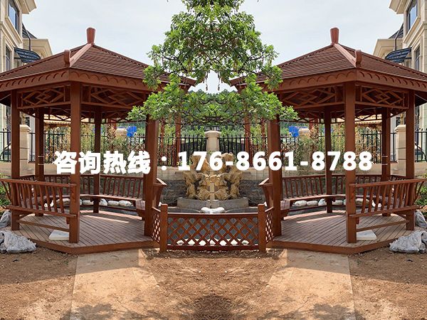 防腐木涼亭 防腐木涼亭
